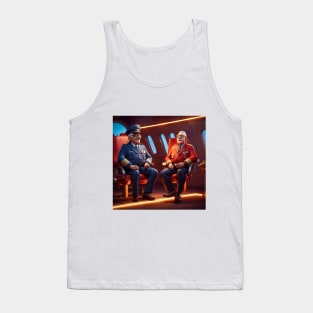 Pensioners as commercial aircrew Tank Top